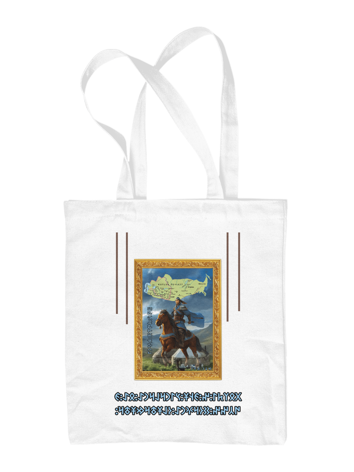 AŞİNA SOYU MUKAN KAĞAN Bez Çanta 1291537